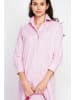 ASSUILI Leinenkleid in Pink