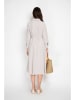 ASSUILI Kleid in Beige