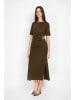 ASSUILI Kleid in Khaki