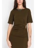 ASSUILI Kleid in Khaki