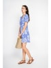 ASSUILI Kleid in Weiß/ Hellblau