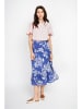 ASSUILI Rok blauw/wit