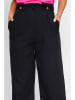 ASSUILI Marlenehose in Schwarz