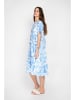 ASSUILI Kleid in Weiß/ Hellblau