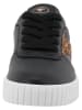 Tom Tailor Sneakers in Schwarz/ Braun