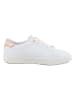 Tom Tailor Sneakers in Weiß/ Gold