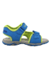 Tom Tailor Sandalen in Blau/ Gelb