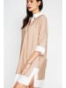 Le Jardin du Lin Jurk beige/wit