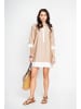 Le Jardin du Lin Jurk beige/wit