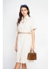 Le Jardin du Lin Kleid in Creme