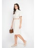 Le Jardin du Lin Kleid in Creme