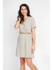 Le Jardin du Lin Kleid in Grau