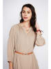 Le Jardin du Lin Jurk beige