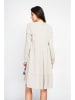 Le Jardin du Lin Kleid in Creme