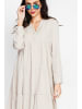 Le Jardin du Lin Kleid in Creme