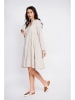 Le Jardin du Lin Kleid in Creme