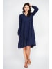 Le Jardin du Lin Jurk donkerblauw