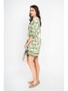 Le Jardin du Lin Kleid in Weiß/ Grün
