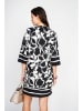 Le Jardin du Lin Jurk wit/zwart