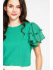 Le Jardin du Lin Blouse groen