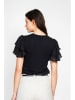 Le Jardin du Lin Blouse zwart