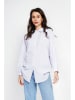 Le Jardin du Lin Blouse wit/paars