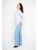 Le Jardin du Lin Blouse wit/paars