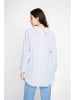 Le Jardin du Lin Blouse wit/blauw