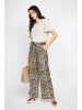 Le Jardin du Lin Broek zwart/beige