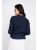 Le Jardin du Lin Blouse donkerblauw
