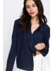 Le Jardin du Lin Blouse donkerblauw
