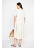Le Jardin du Lin Kleid in Creme