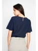 Le Jardin du Lin Blouse donkerblauw