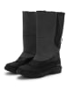 Ilse Jacobsen Leder-Winterstiefel in Schwarz
