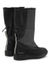 Ilse Jacobsen Leder-Winterstiefel in Schwarz