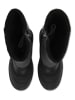 Ilse Jacobsen Leder-Winterstiefel in Schwarz