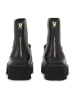 Ilse Jacobsen Leder-Ankle-Boots in Schwarz