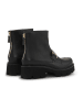Ilse Jacobsen Leder-Ankle-Boots in Schwarz