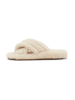 Ilse Jacobsen Leder-Hausschuhe in Creme
