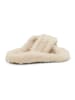 Ilse Jacobsen Schaffell-Hausschuhe in Creme