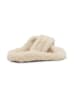 Ilse Jacobsen Leder-Hausschuhe in Creme