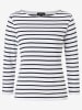 More & More Longsleeve donkerblauw/wit