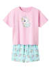 name it 2tlg. Outfit Rosa/ Hellblau
