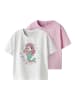 name it 2er-Set: Shirts in Weiß/ Rosa