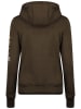 Geographical Norway Hoodie "Gymclass" donkerbruin
