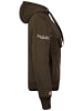 Geographical Norway Hoodie "Gymclass" in Dunkelbraun