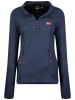 Geographical Norway Fleece trui "Ulyssia" donkerblauw