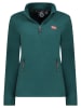Geographical Norway Fleece trui "Ulyssia" donkergroen