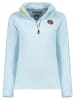 Geographical Norway Fleece trui "Tugim" lichtblauw