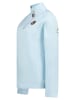 Geographical Norway Fleecepullover "Tugim" in Hellblau